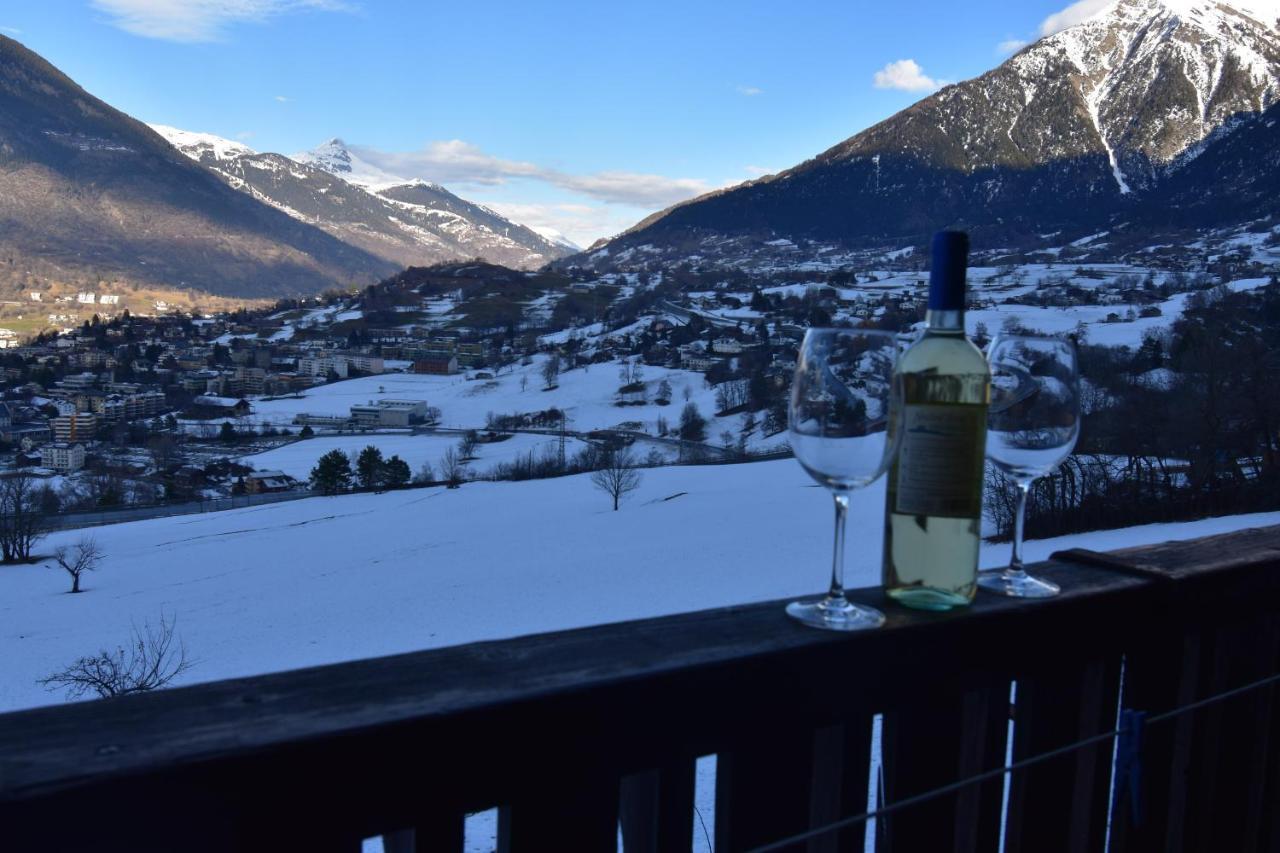 Cosy Chalet In Brig-Glis Dış mekan fotoğraf