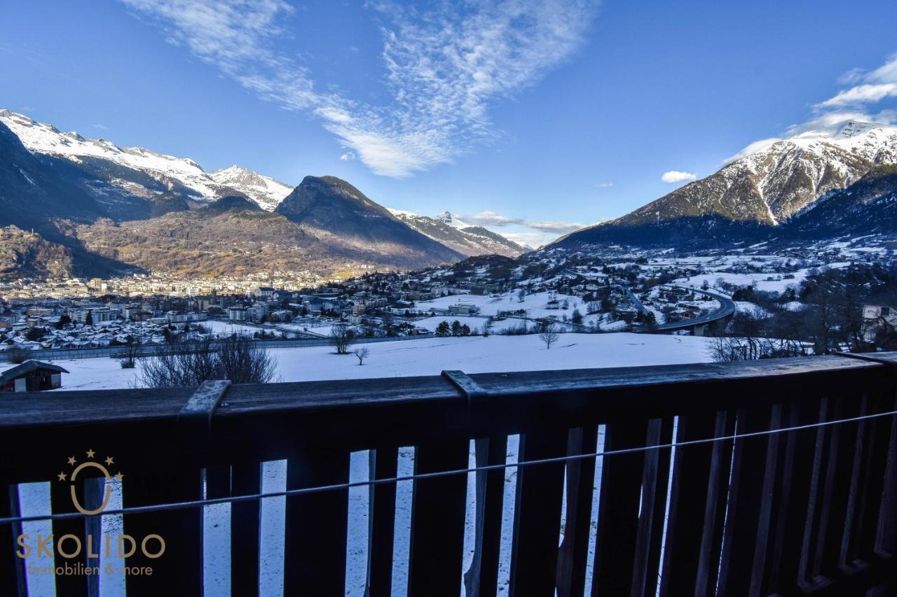 Cosy Chalet In Brig-Glis Dış mekan fotoğraf